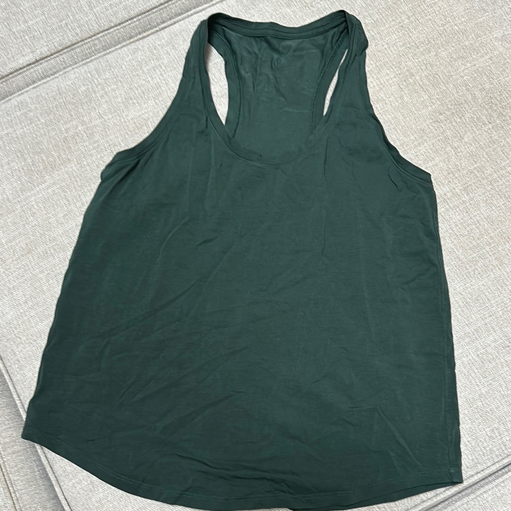 Dark Green Women's Tank Top
